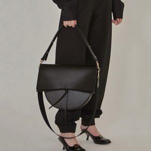 Latest High Quality PU Leather Handbag Women Bag Fashion Retro Big Capacity Shoulder Crossbody Bag Casual Tote Female Clutch Purse