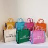 Latest Tote Women Handbags Designer Brand Letters Shoulder Crossbody Bags Casual CanvasLarge Capacity Luxury Fashioh Shopper Bag