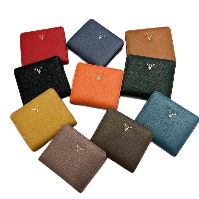 2022-new-Women-s-Short-Ultra-Thin-Mini-Wallet-Chic-Christmas-Deer-Button-Short-Purse-Ladies-5
