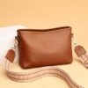 Casual Simplicity Designer Handbags For Women Genuine Leather Bucket Vintage Tote Shoulder Bags Fashion Side Small Messenger Bag