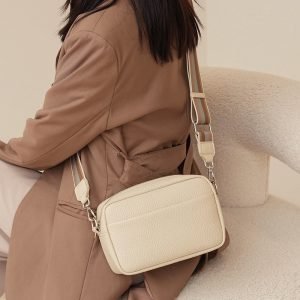 Small Zipper Crossbody Shoulder Bag for Women Latest Summer Brand Luxury Designer PU Leather Fashion Ladies Phone Purses Sling Bag